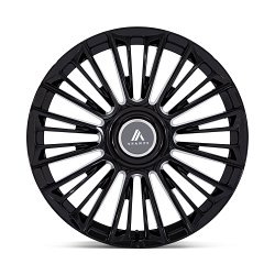 Asanti Black Label ABL49 Premier Gloss Black Custom Wheels 3